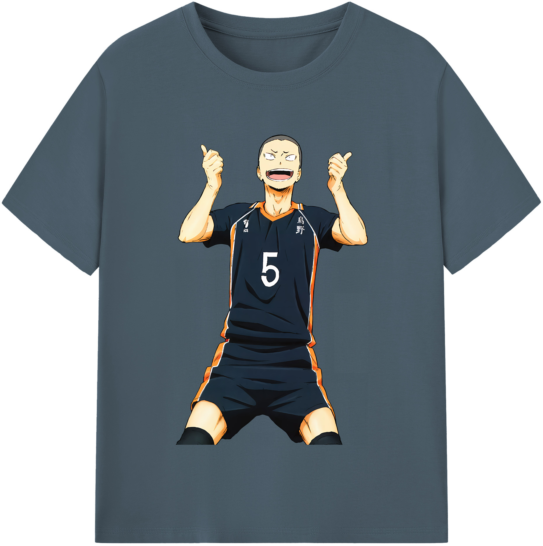 （画像用） ハイキュー!! Haikyu!! 綿100％半袖Tシャツ（フロントプリント）